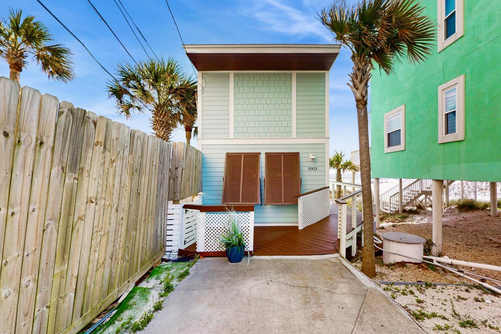 パナマシティービーチ Palapa Houseヴィラ エクステリア 写真