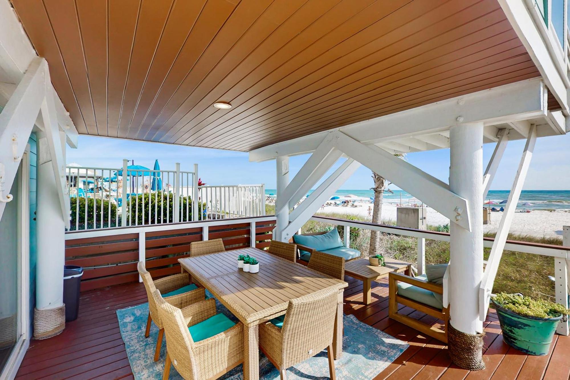 パナマシティービーチ Palapa Houseヴィラ エクステリア 写真